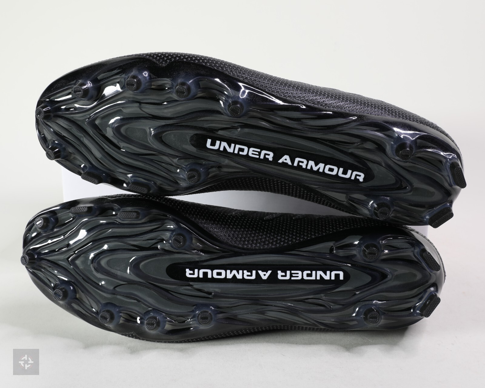 Under Armour Spotlight Lux MC Black Football Cleats Mens Size 13.5 (3023959-001)