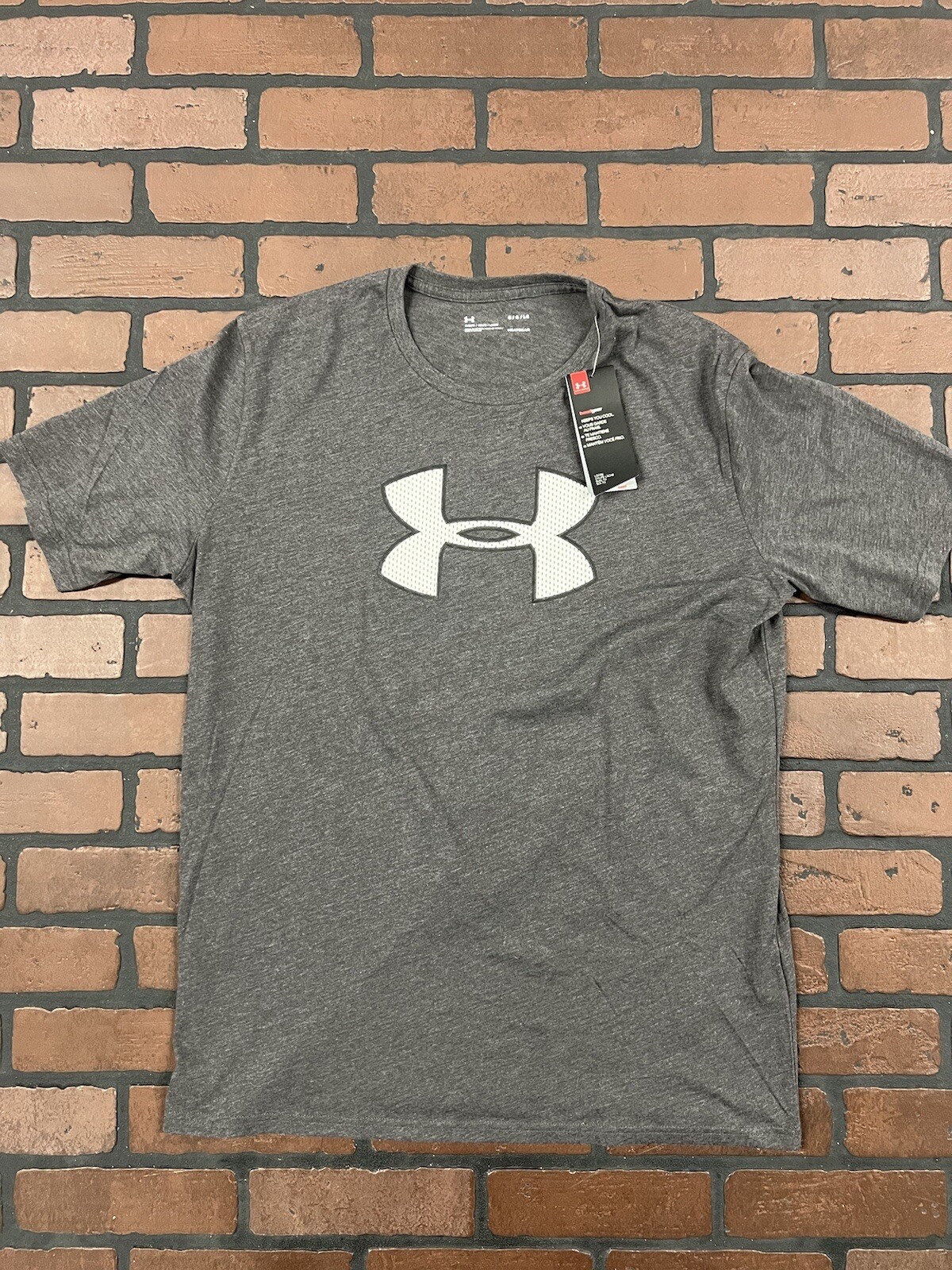 Under Armour Heat Gear T-Shirt Men’s L S/Sleeve Gray NWT 2016