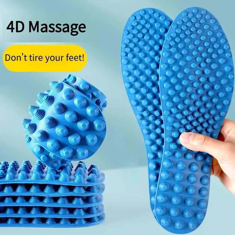 Finger pressure board Massage Insole Relieve foot fatigue Shoes Insoles Men Woma