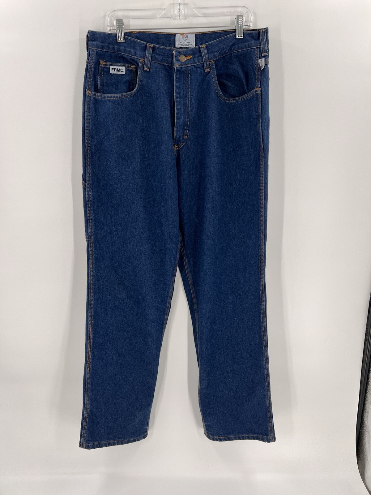 Tyndale FRMC Jeans Flame Resistant Pants F290T Blue Relaxed Carpenter 36×32