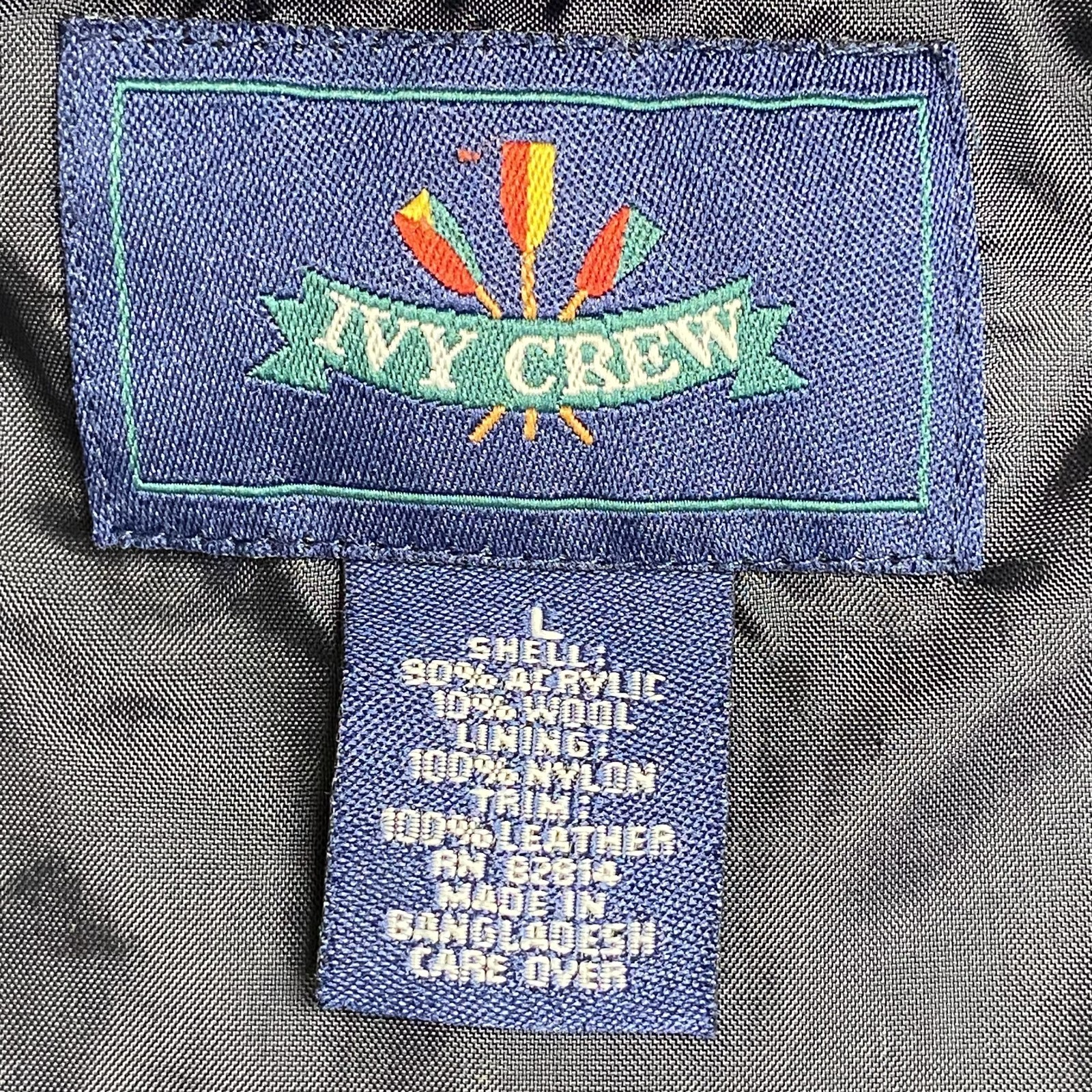 Ivy Crew Shirt Shacket Mens Red Plaid Leather Elbow Pads & Collar Jacket Large