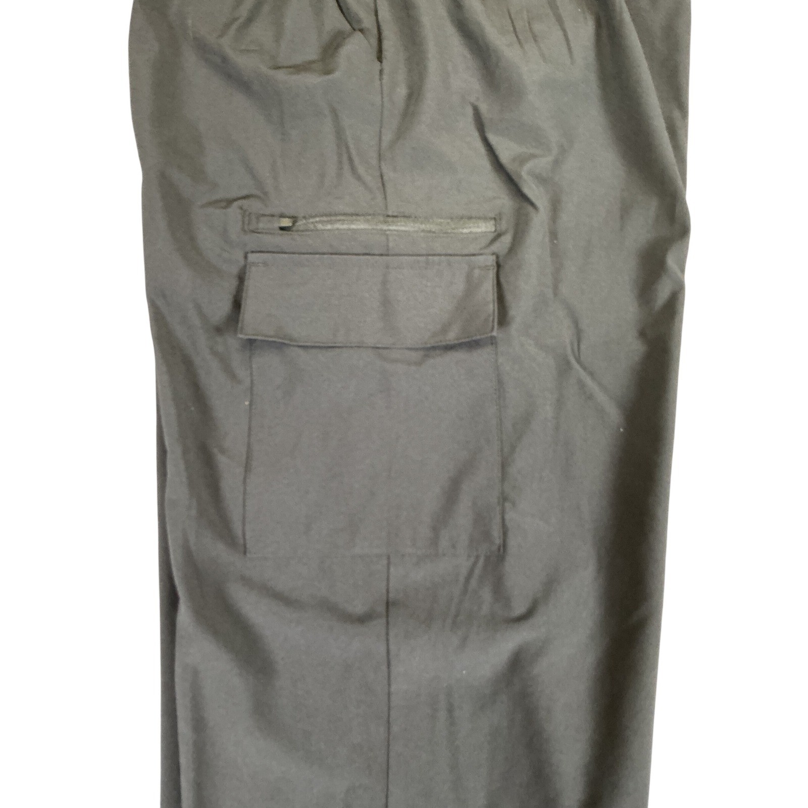 All In Motion Womens Medium Cargo Jogger Pants Black UPF 50+ Stretch NWT