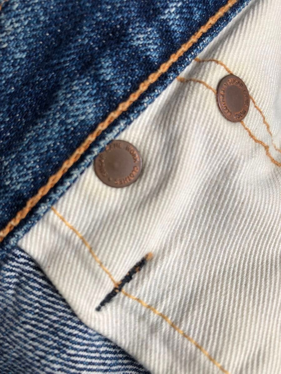 SUGAR CANE by Toyo Enterprise Selvedge Denim Jeans Straight Leg Button Fly　JP