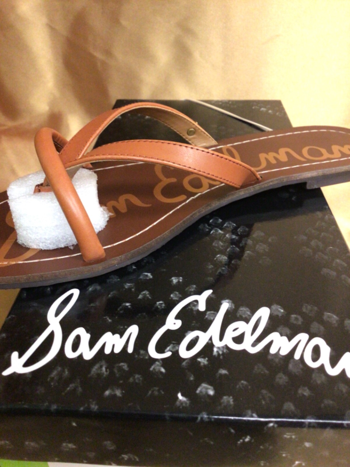 Sam Edelman Sandals Abbey Sandals Choose Size Multi Strap Leather Flip Flops NEW