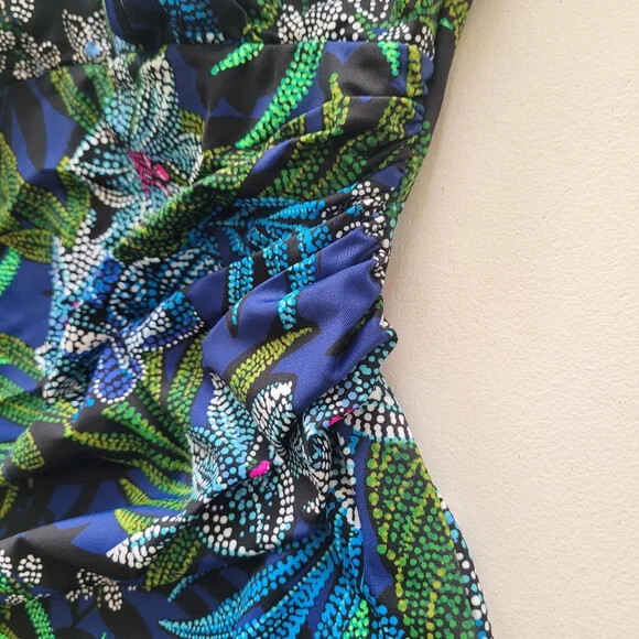 New! Slimming Tummy Control 1pc Tropical Swimsuit ~ RETAILS $70