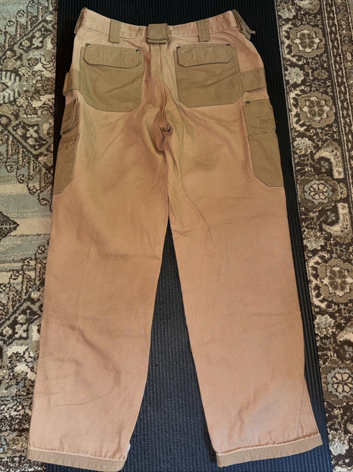 Duluth Trading Fire Hose Ultimate Cargo Work Pants Mens Size 36×34