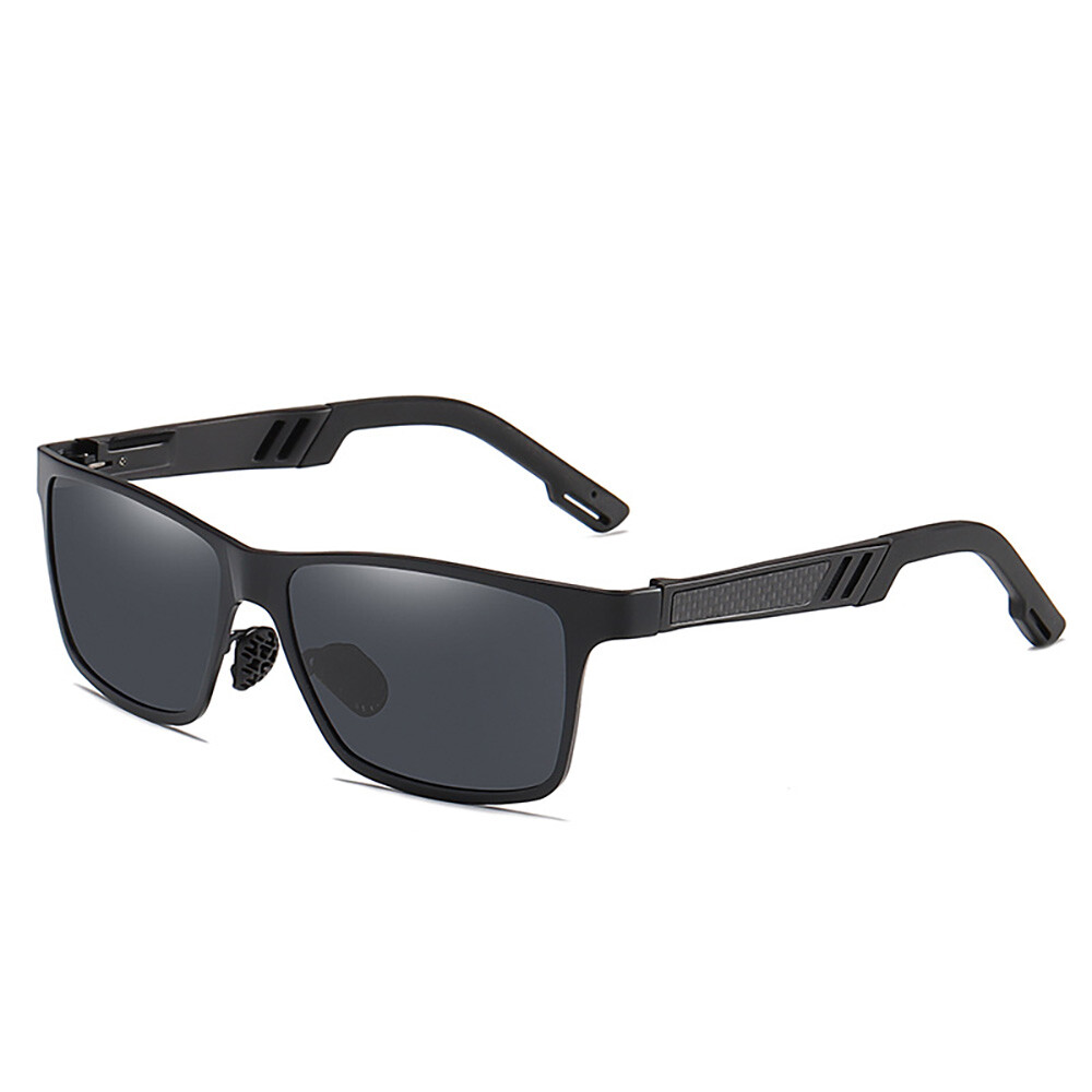 Aluminium Polarized Sunglasses Men UV400 Mirrored Driving Sport Glasses Case US