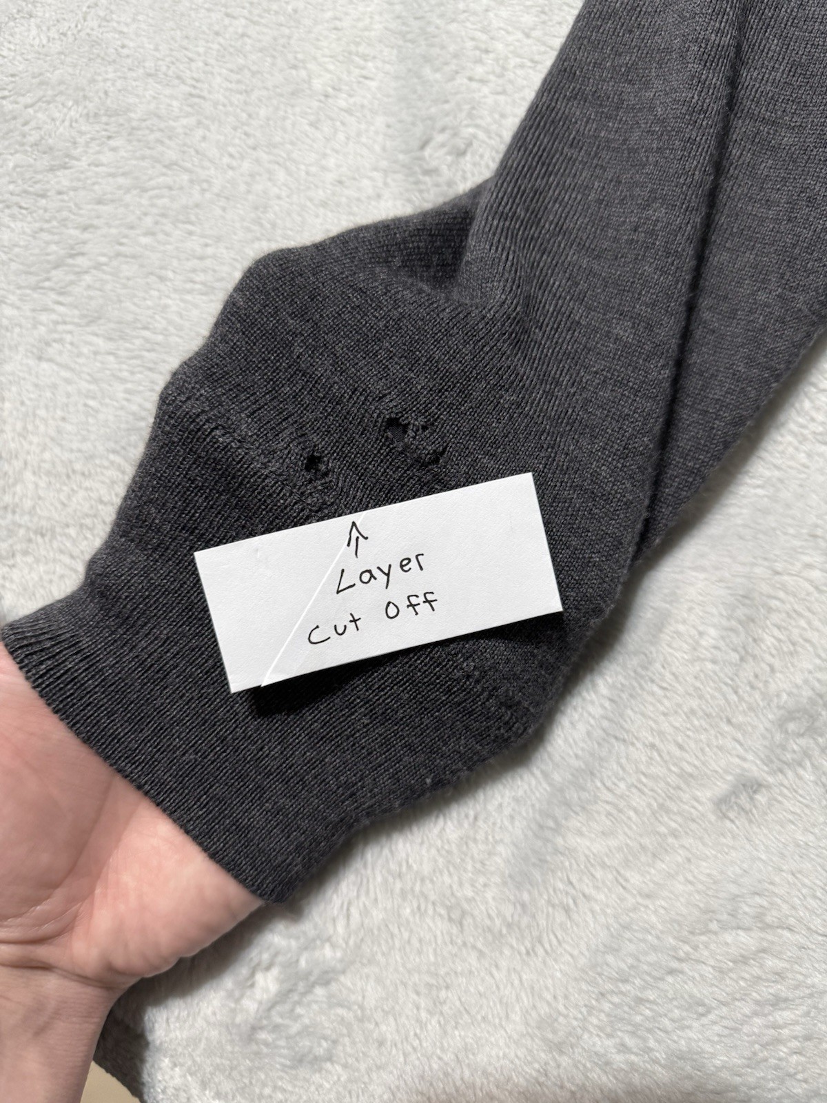 Barbour Storm Half Zip Lined Sweater Gray Mens Small Portugal 100% Wool