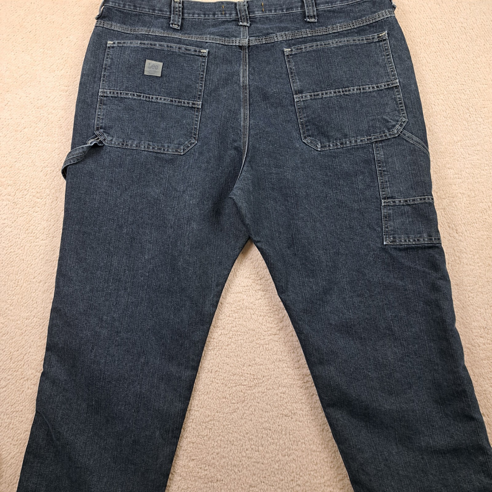 Lee Carpenter Jeans Mens Size 46×30 Blue Utility Loop