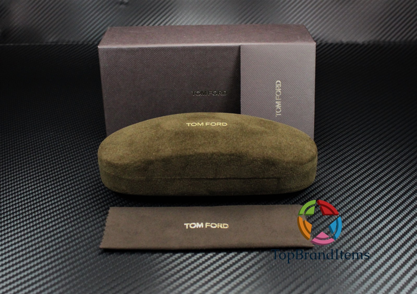 Tom Ford FT1119 D 52N injected Dark Havana Green 47 mm Men’s Sunglasses