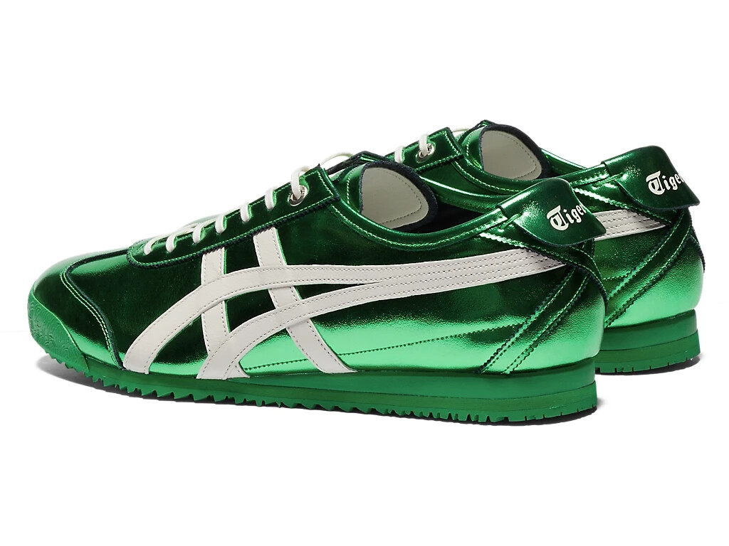 Onitsuka Tiger Mexico 66 SD Metallic 1183C468-301 Green Shoes New Box