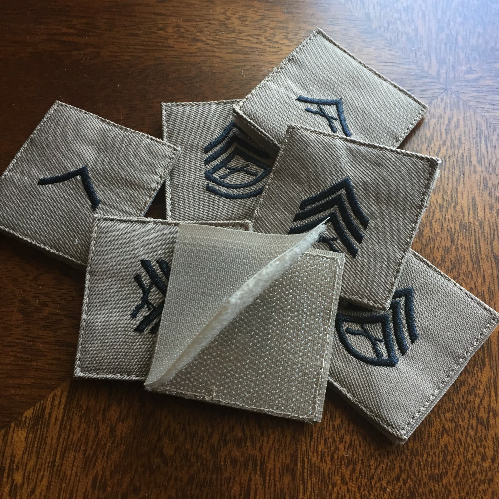 Rank Insignia–2″x2″ FROG Gear Patch w/Velkro Coyote Brown (Vietnam Marine Corps