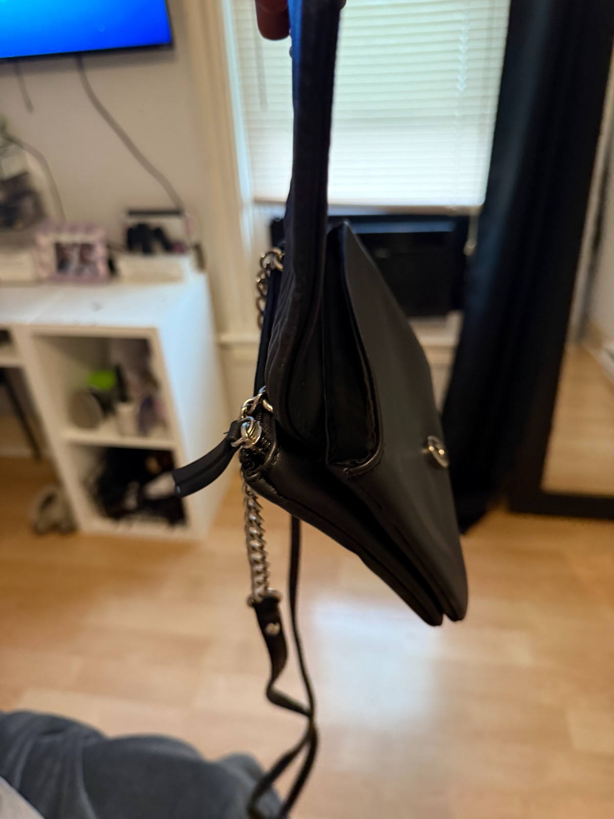 Bundle of 2 Crossbody bag, Steve Madden & JR, black, to go