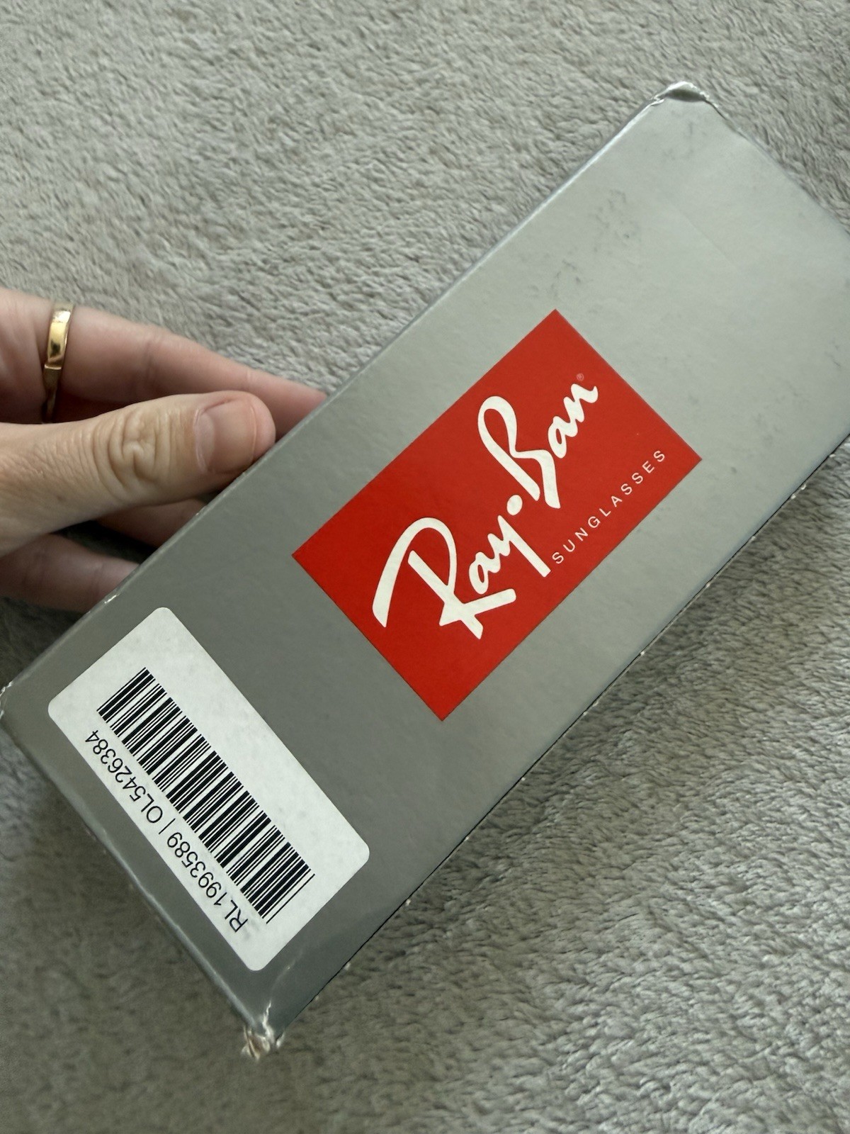 Ray-Ban ORB2299 Lady Burbank Sunglasses in Havana Green