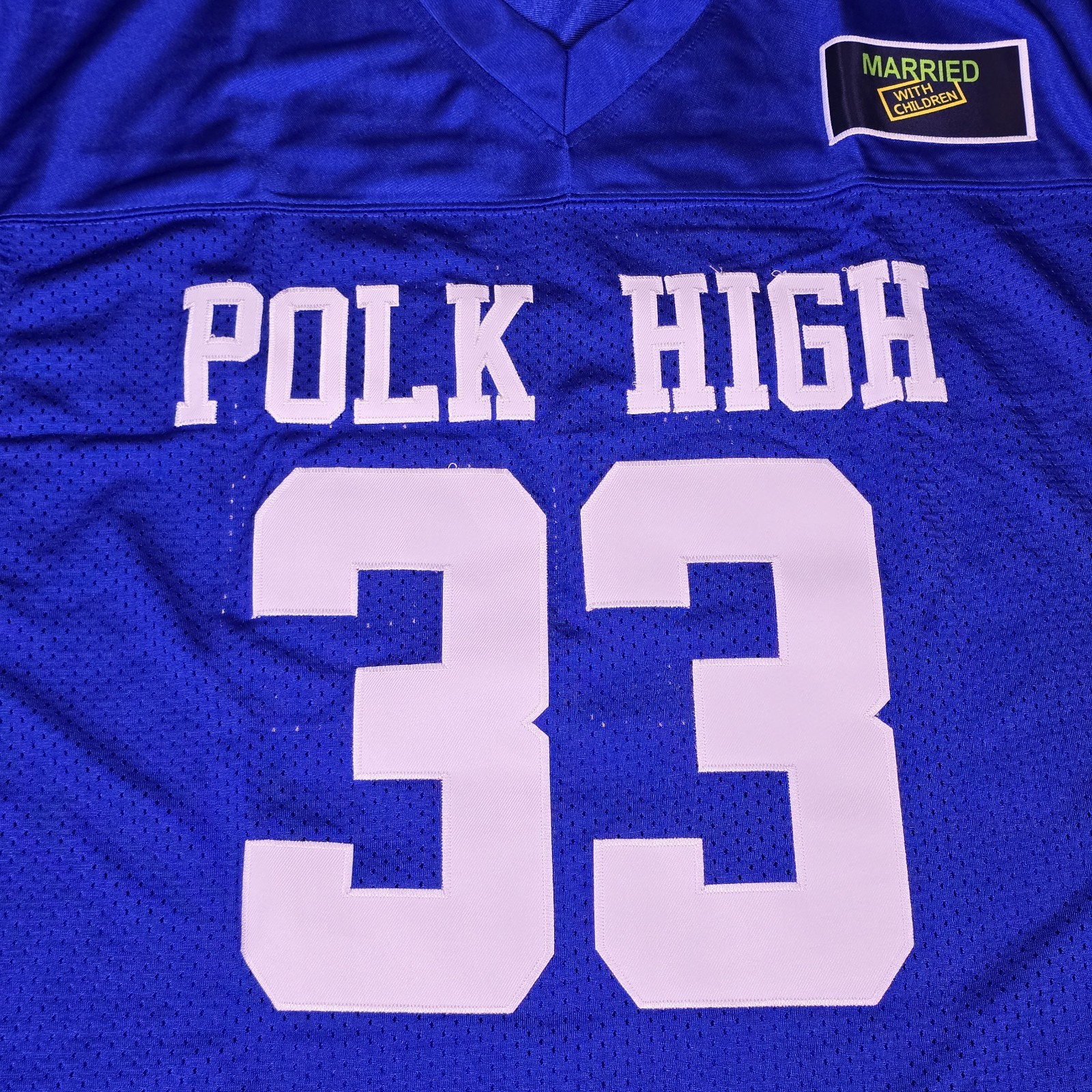 NWOT – Married with Children – Al Bundy Polk High Football Jersey – L
