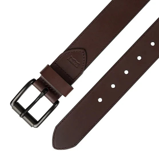 Levi’s Men’s Leather Belt – 100% Genuine Leather – Various Size – New- Free Ship