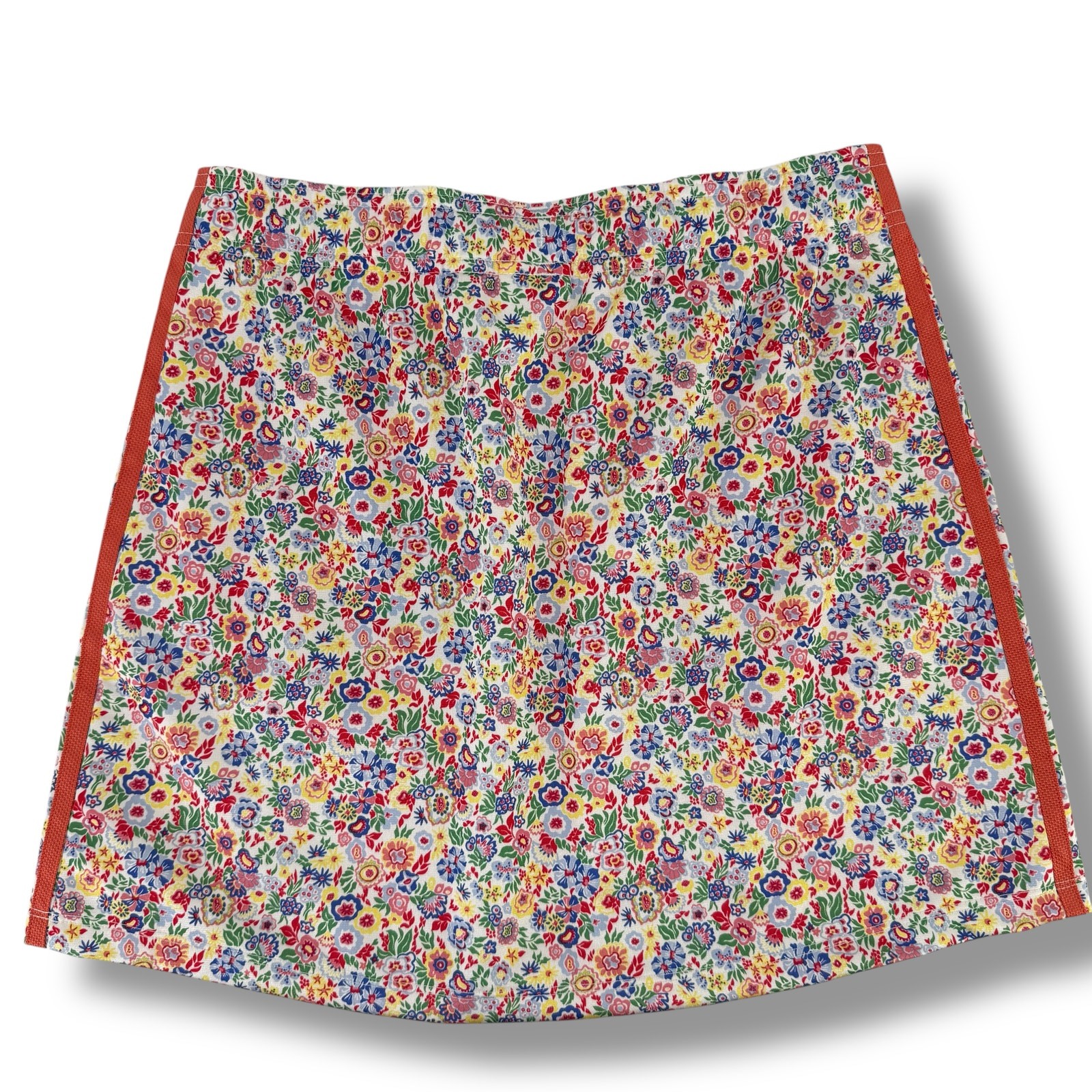 Adidas Liberty London Floral Print Mini Skirt Girls Size Large Pink Blue Purple
