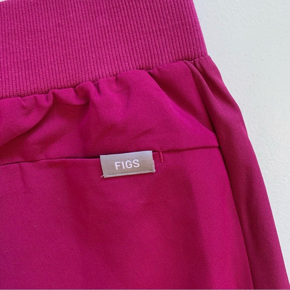 Figs Size XXS TALL Dark Magenta Boston Slim Tall Jogger Scrub Pants NWT