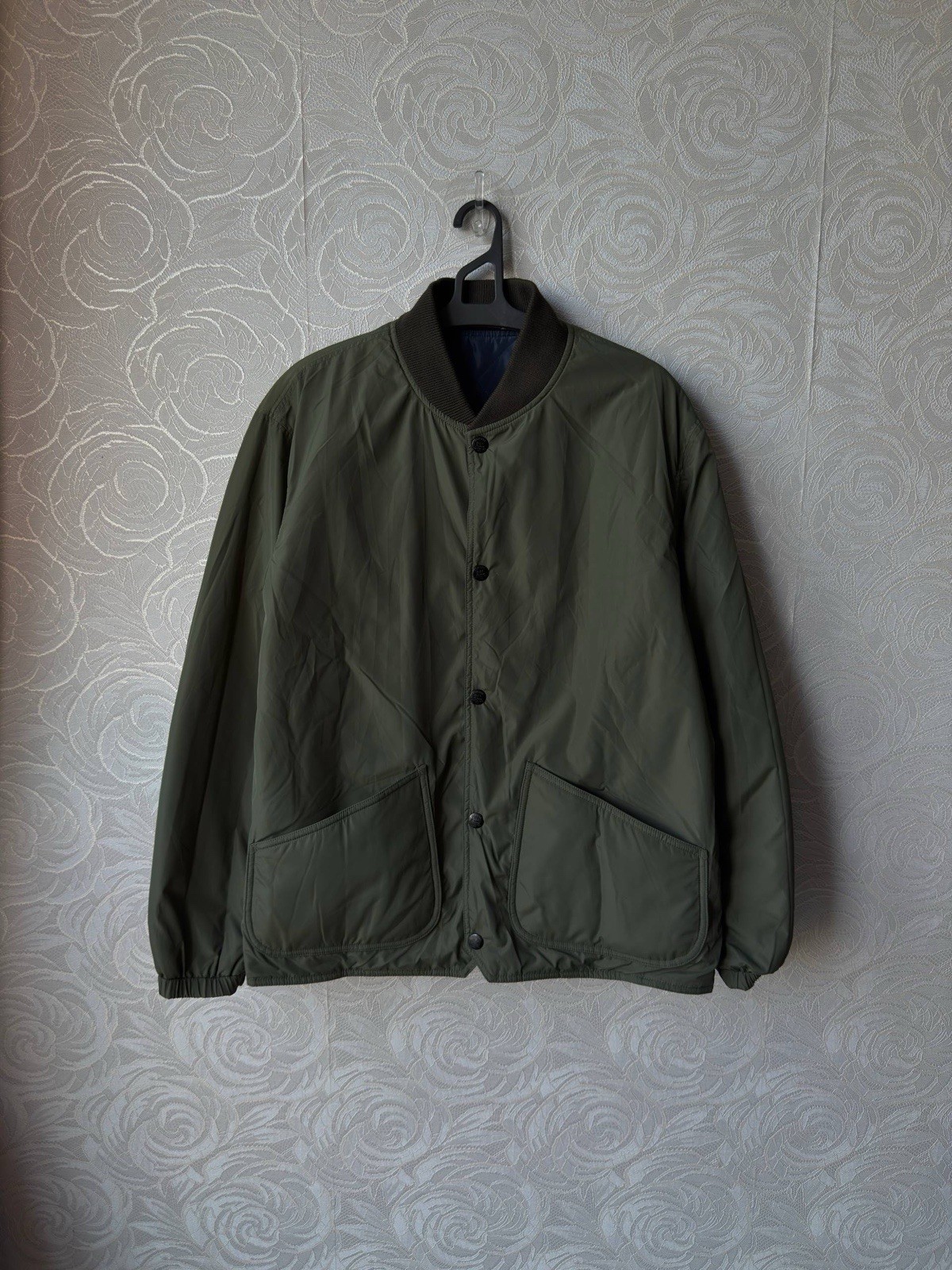 RRL Double RL Reversible Quilted Liner Jacket Embroidered Western Cowboy L NEW