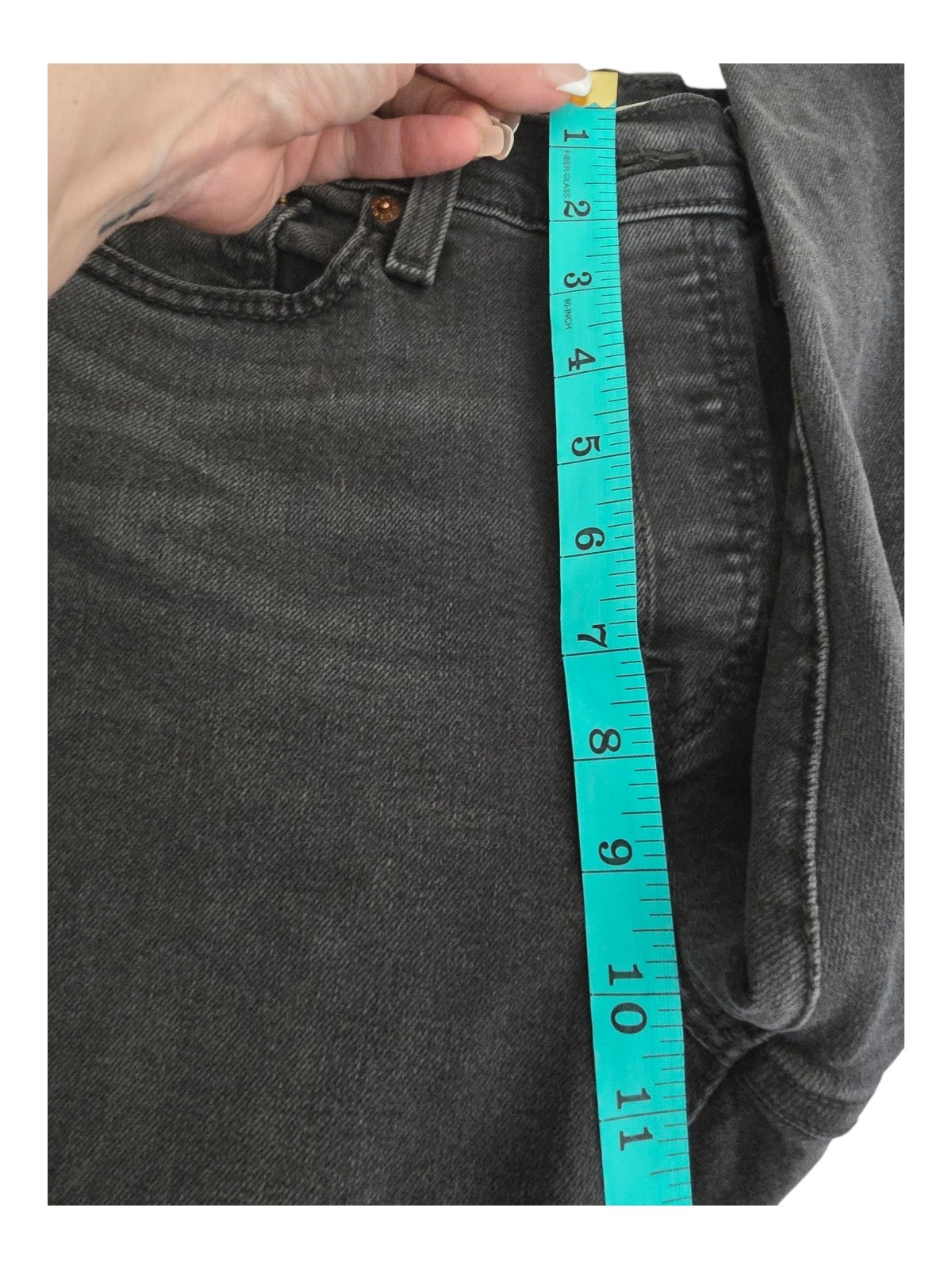 Levi’s Wedgie Straight Jeans Women’s 26×28 Black High Rise Straight Leg
