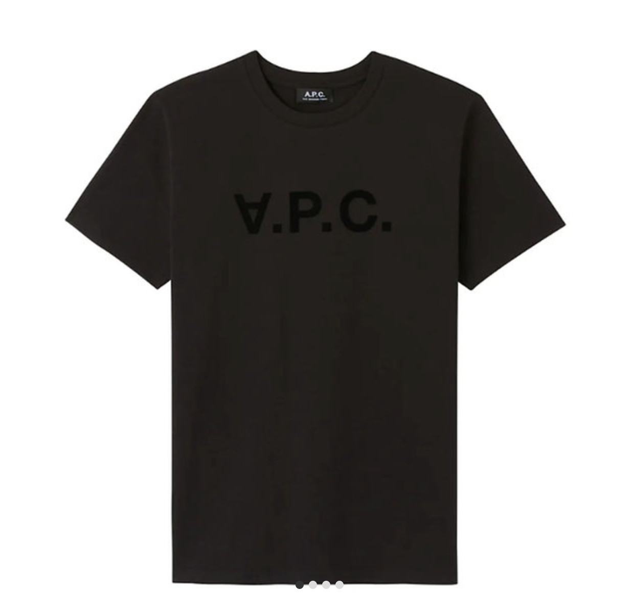 A.P.C. VPC Logo T-Shirt Black / Black Men’s Large
