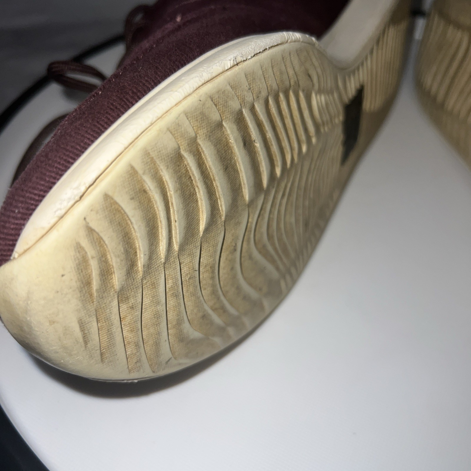 Reef Rover Canvas Sneakers Shoes Womens Size 9 Maroon Red Casual Travel Beach