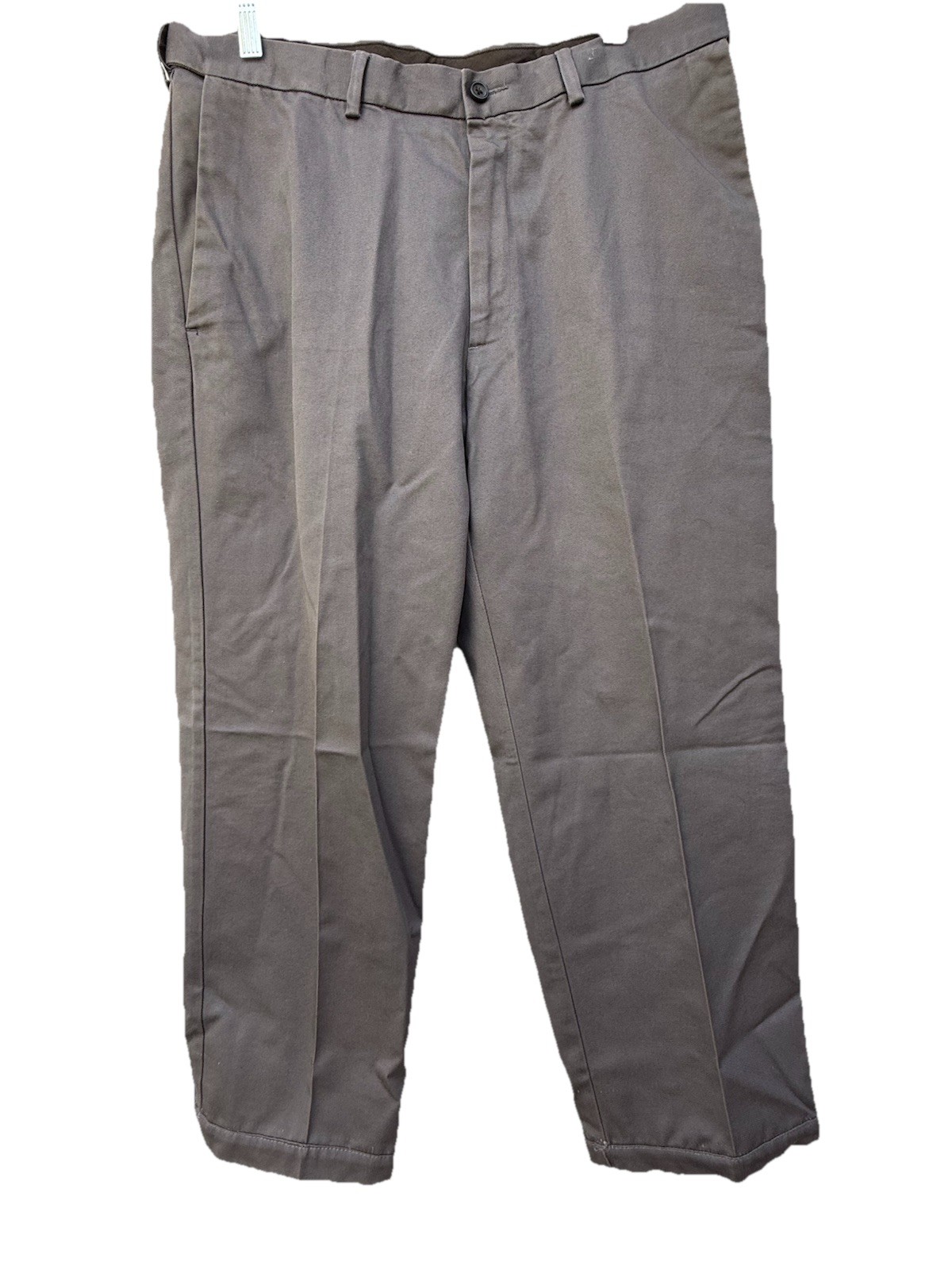 HaggarMens Dress Pants Size 34×29 Grays WPL 386 Buttons Business