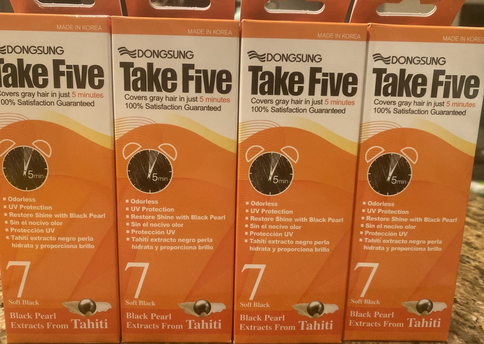 Dong Sung Take Five – #7 soft black 4 Pack