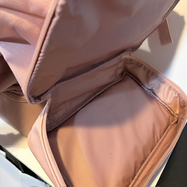 BEIS The Mini Weekender Atlas Pink + extras-makeup, toiletry, laptop 4 piece