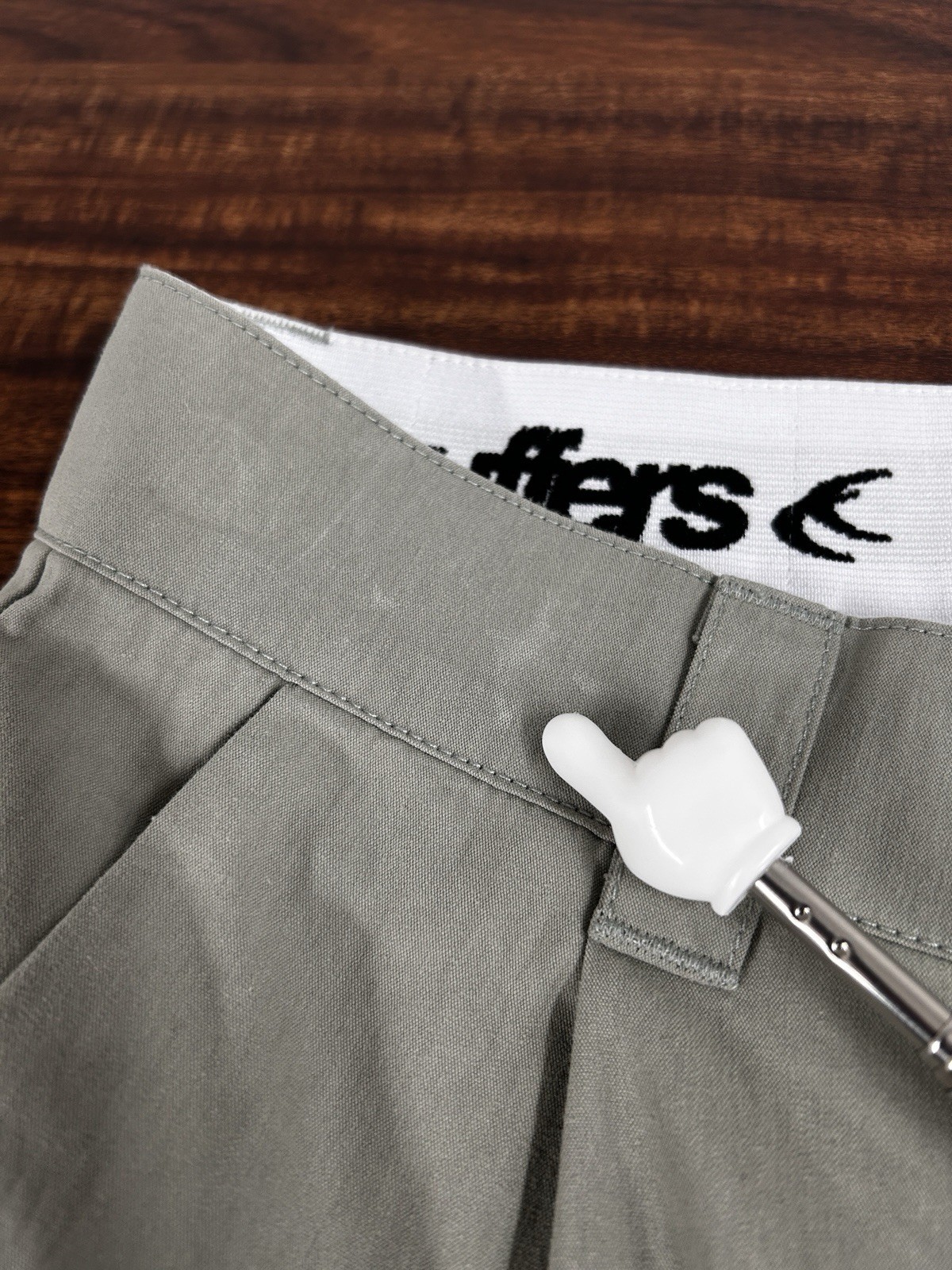 Scuffers Trousers Size 36 Grey Balloon Wide Leg Baggy Pants