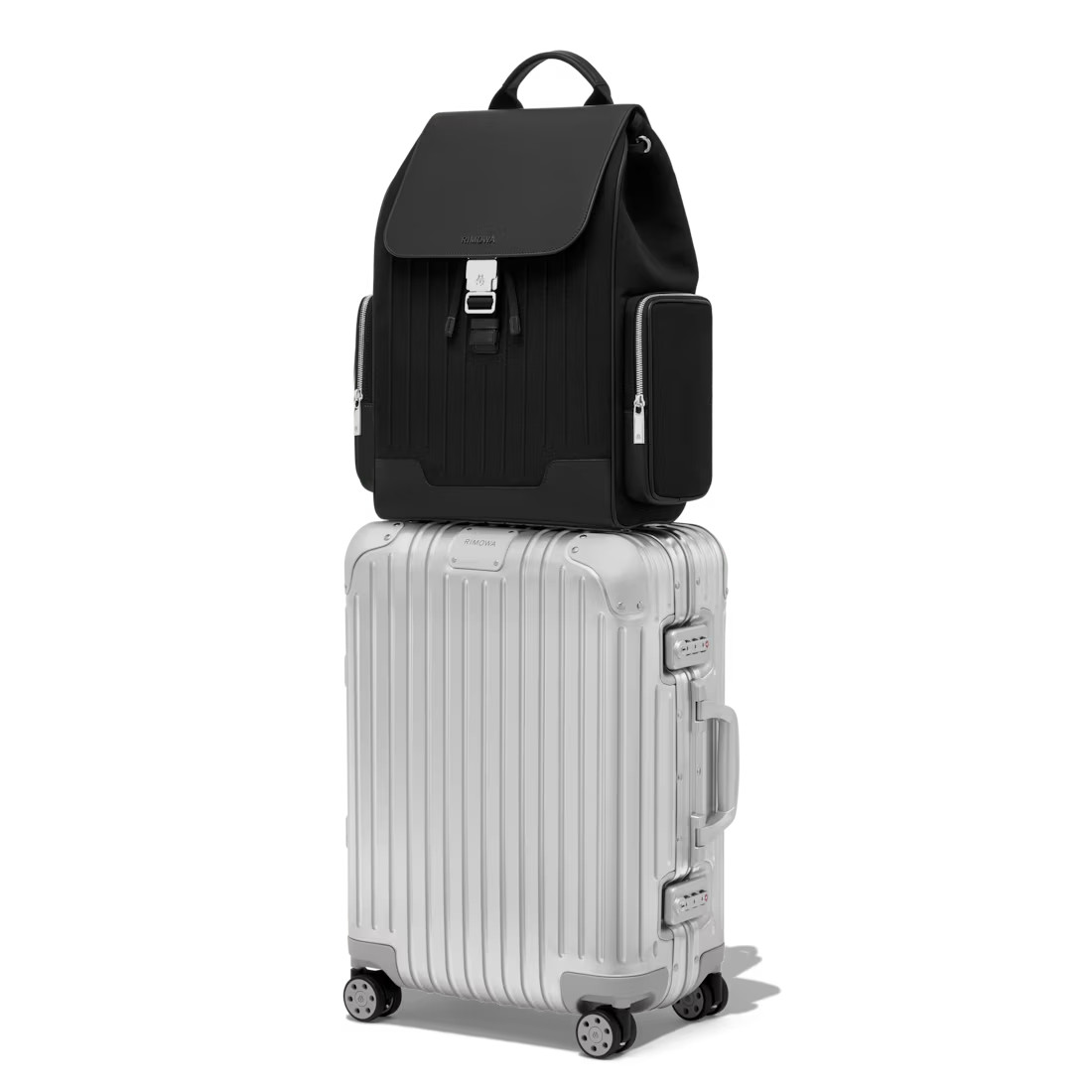 RIMOWA NEVER STILL Canvas Backpack (2026), Large – Black (No Tags)