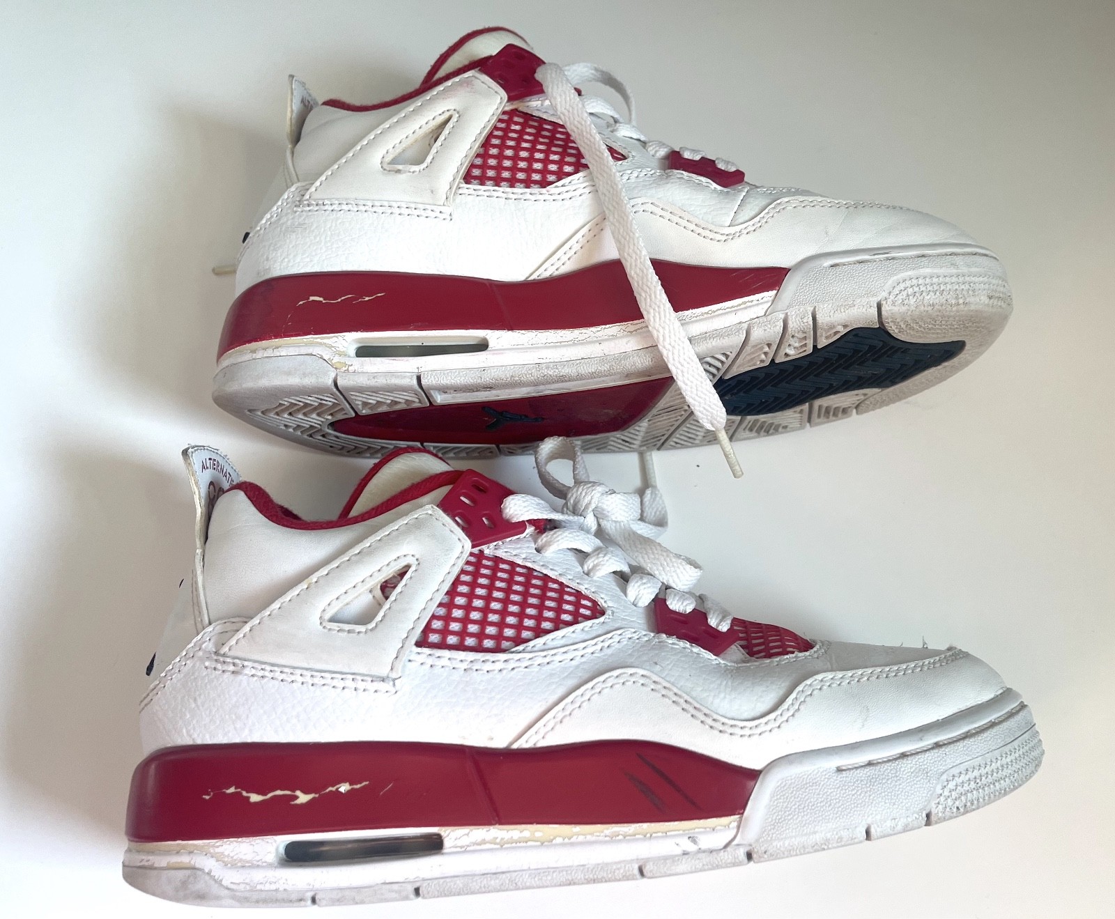 Air Jordan Retro 4 Alternate 89 US Size 3.5Y 2015 EU 35.5 – 22.5 cm 408452-106