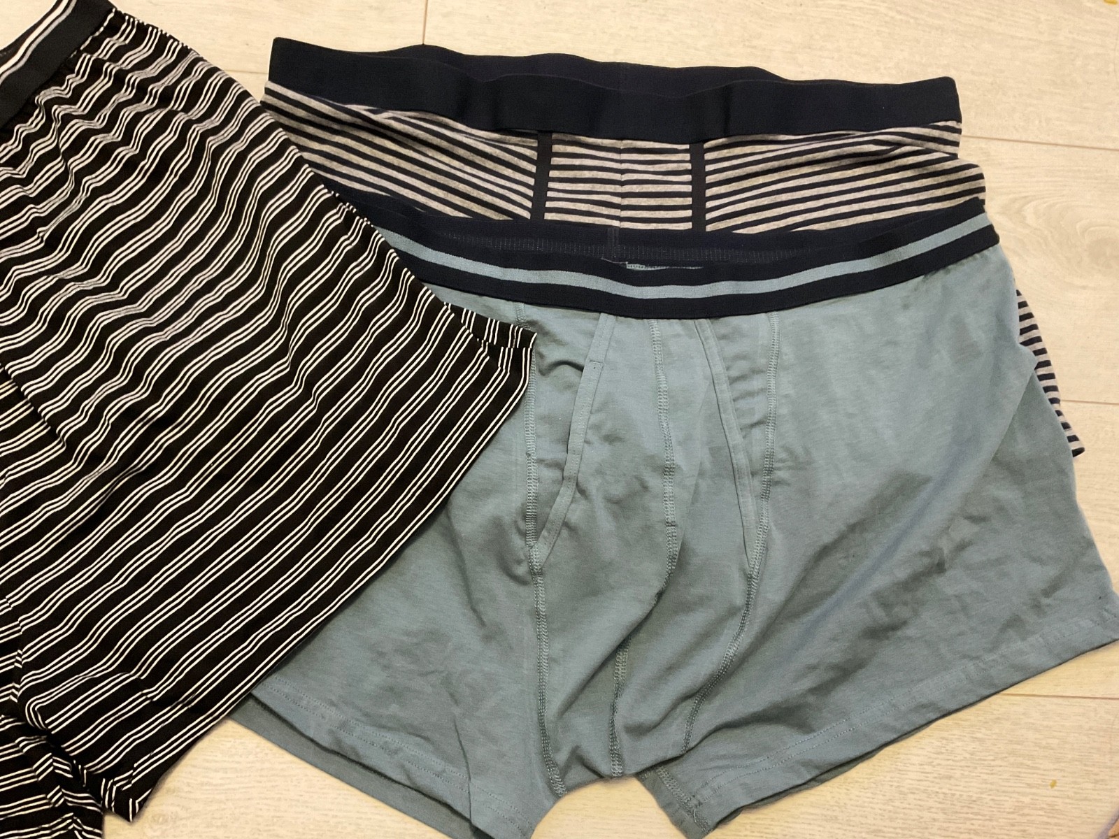 3 pack George mens COTTON boxer shorts size 3XL. NEW. 45-47in waist