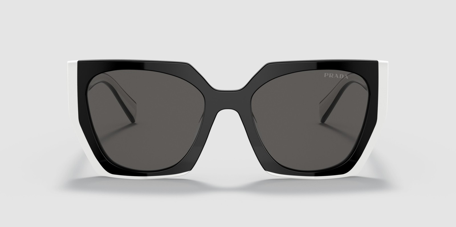 PRADA PR 15WS 09Q5S0 Black Talc Dark Grey 54 mm Women’s Sunglasses