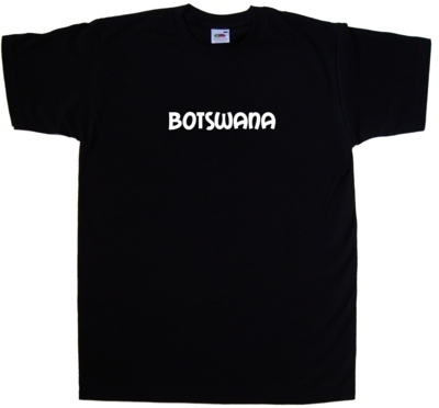 Botswana text T-Shirt