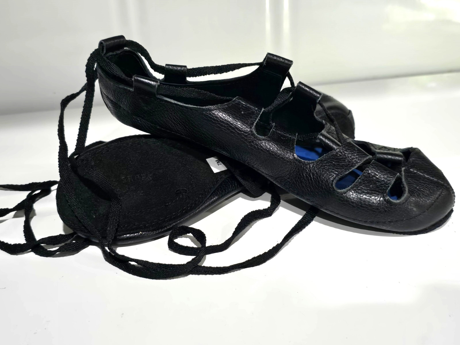 New Irish Dance Ghillies Fay’s Platinum Suede