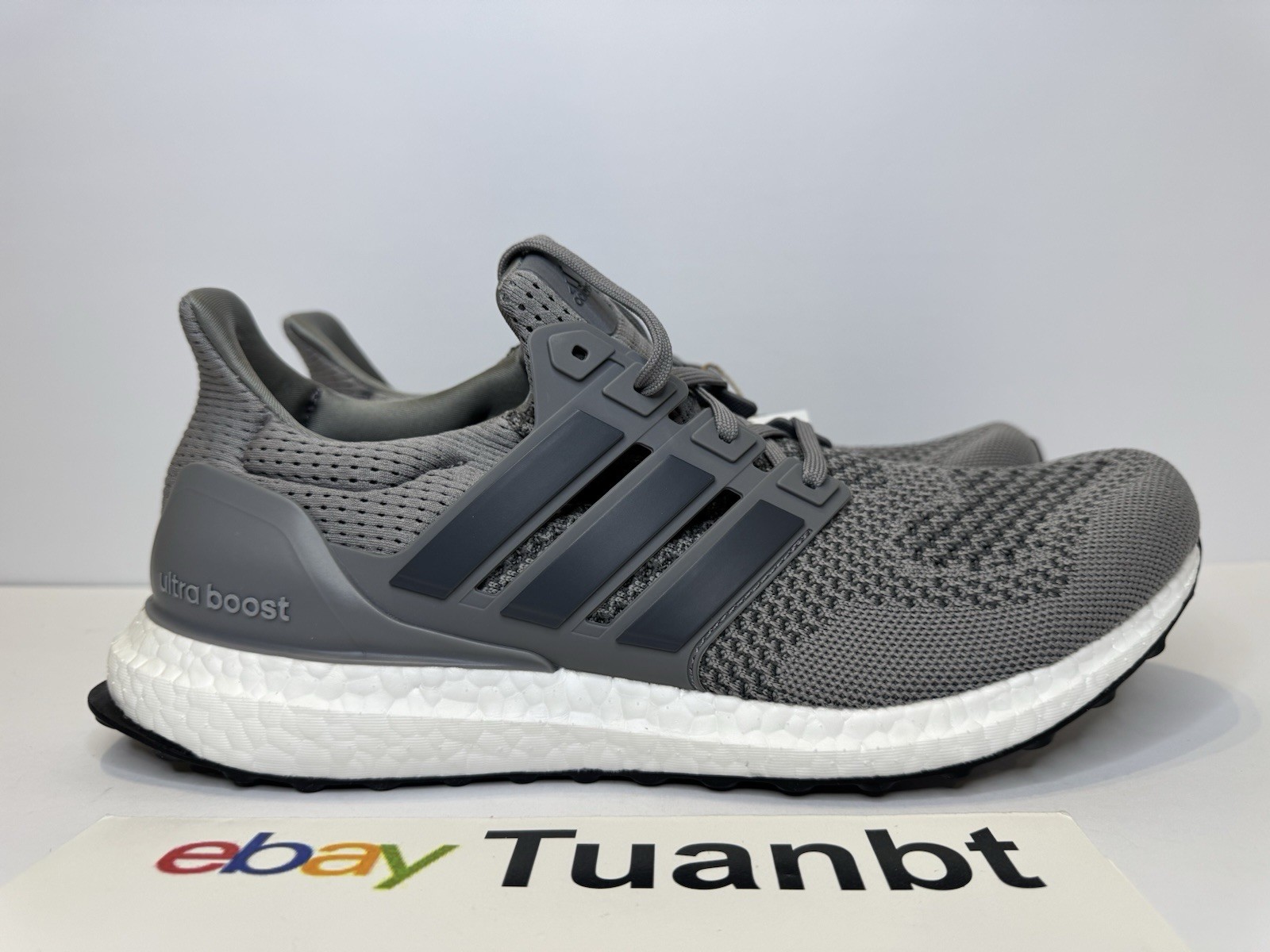 BRAND NEW Adidas Ultraboost 1.0 DNA Men’s Running Shoes Grey/Core Black HQ4200