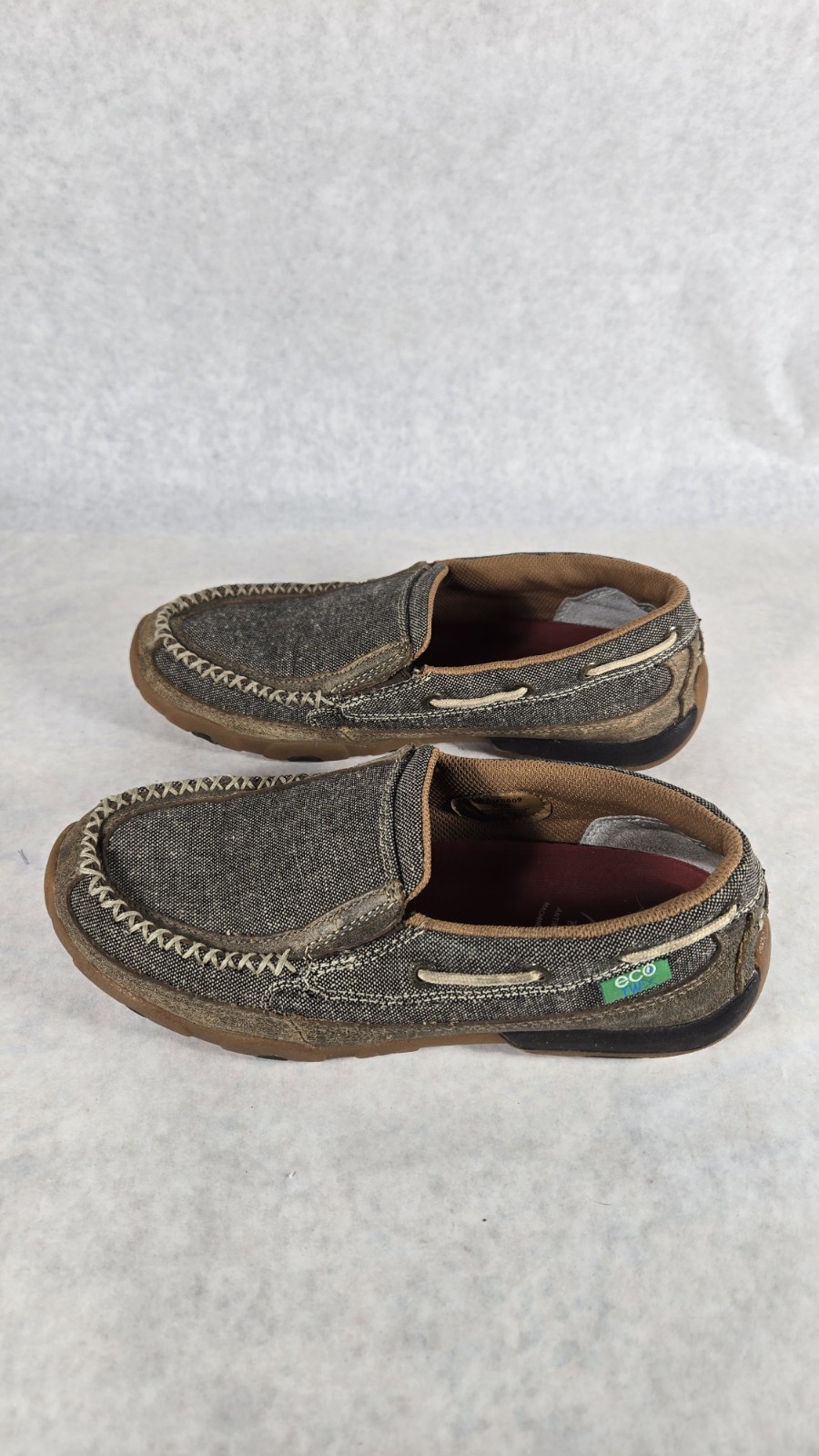 Twisted X Men’s ECO TWX Slip-On Driving Moccasins~Moc Toe~MDMS012~Size 8 NICE