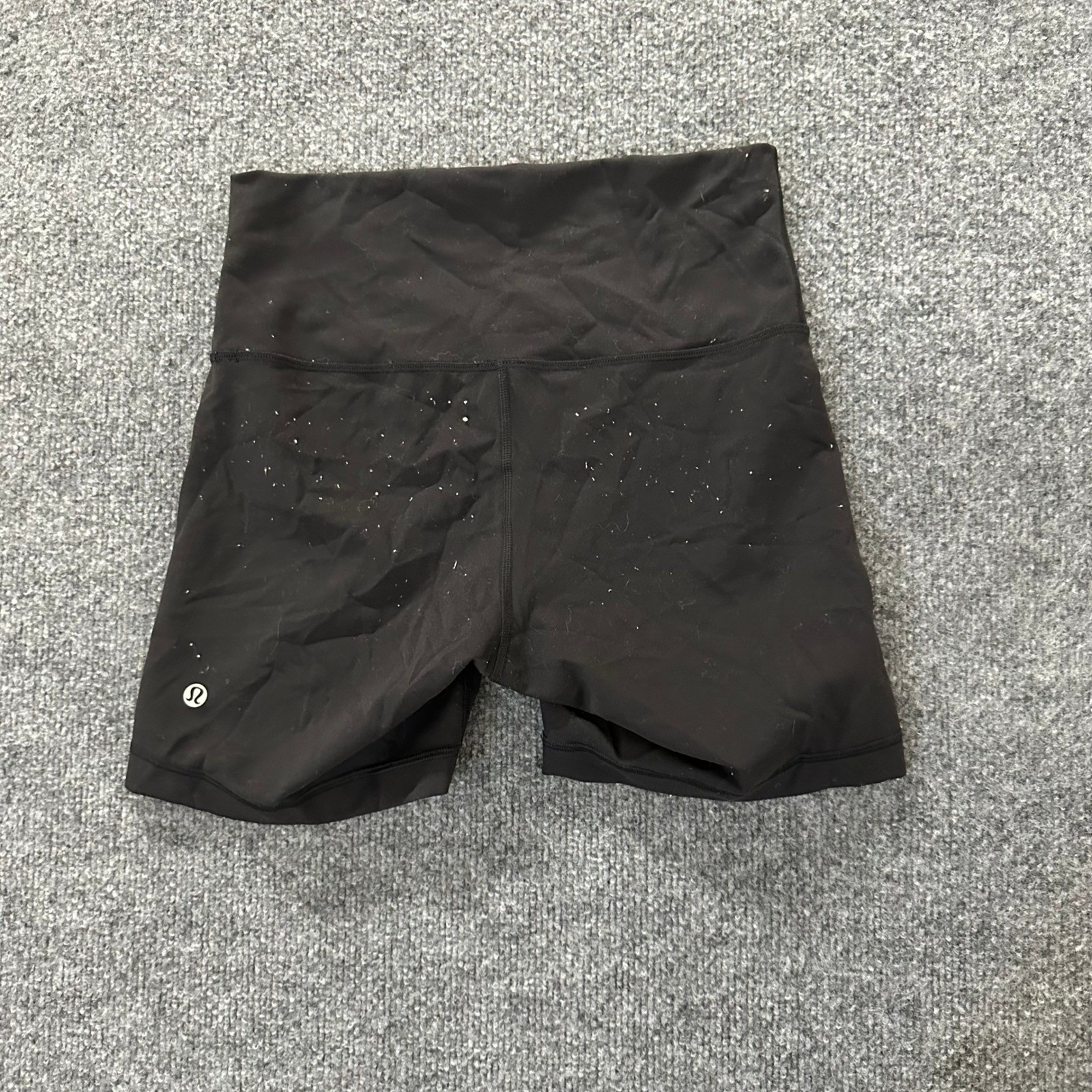 Lululemon Shorts Womens Size 4 Black High Rise Align Biker Athletic Yoga 6″