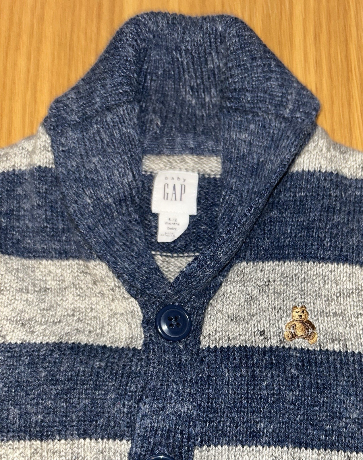 Lil Remix Outfit: Gap Sweater & Khaki Carter Drawstring Pants Size 9-12 Months