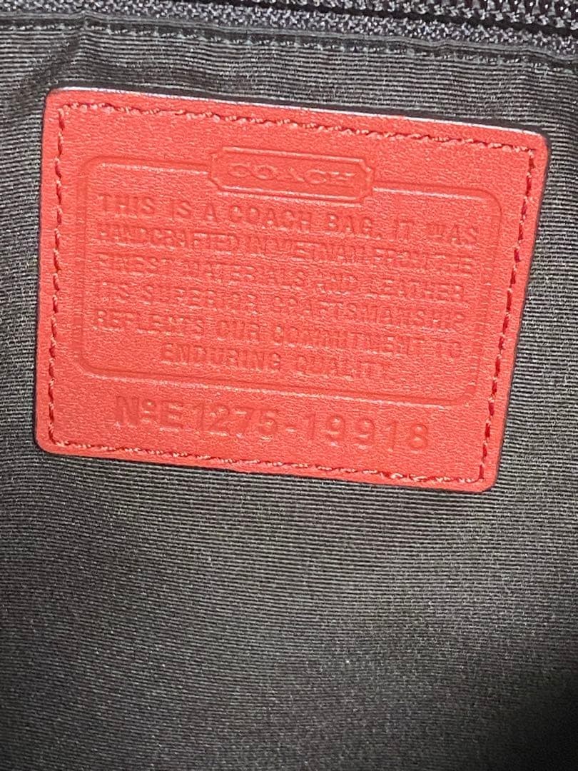 COACH Signature 19918 Shoulder Bag 23a