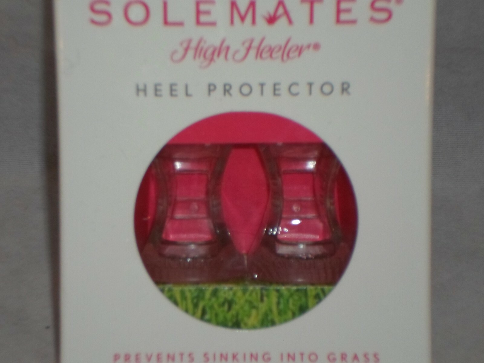 1 pair CLASSIC CLEAR Heel Protectors Sole Mate High Heeler B21