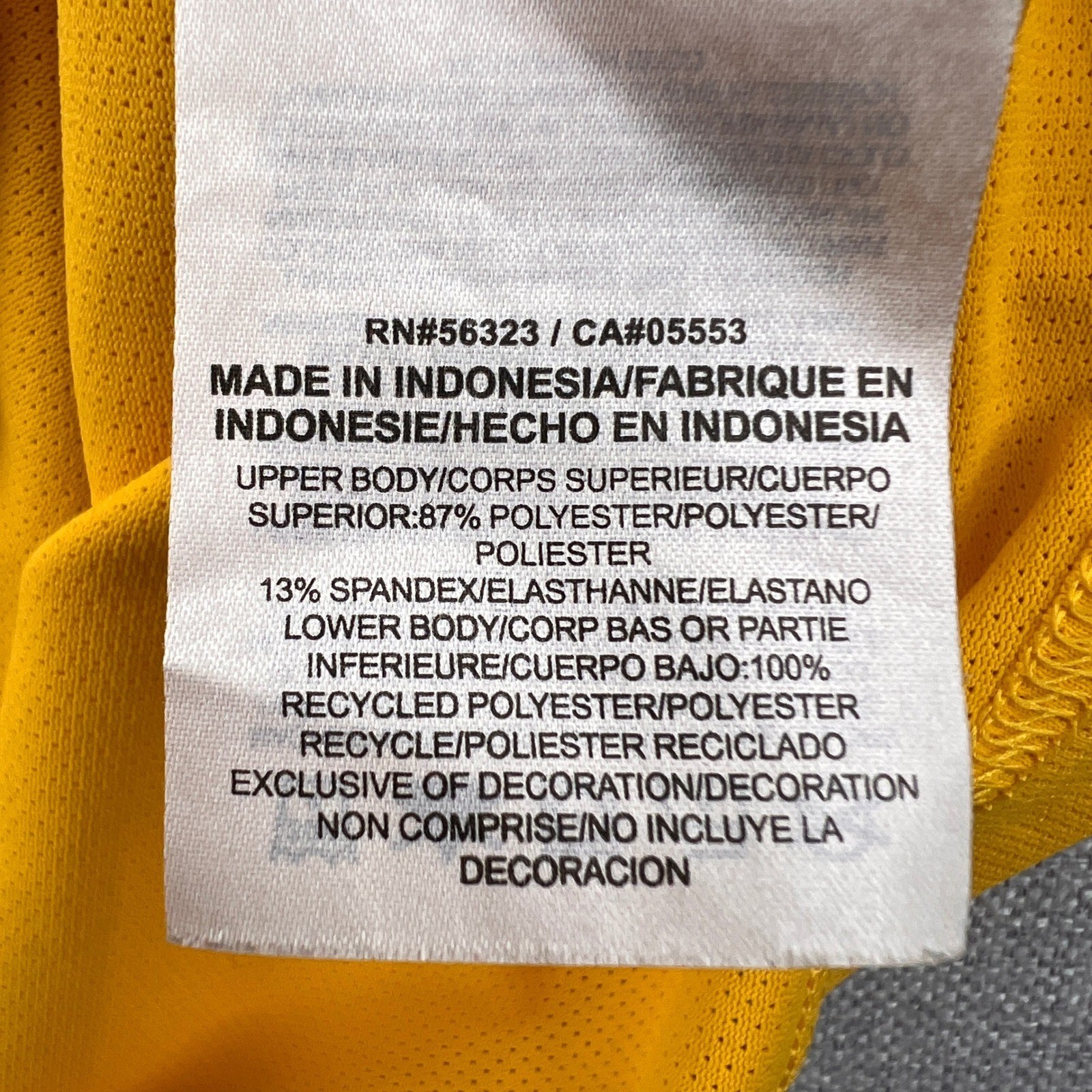Nike Air Jordan Michigan Wolverines Polo Shirt Men Medium Yellow Dri Fit Sporty