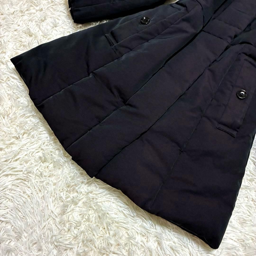 Burberry Black Label Down Coat 38 Black