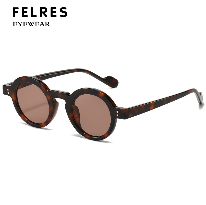 Classic Small Frame Round Sunglasses For Men Women Retro Outdoor Shade Glasses