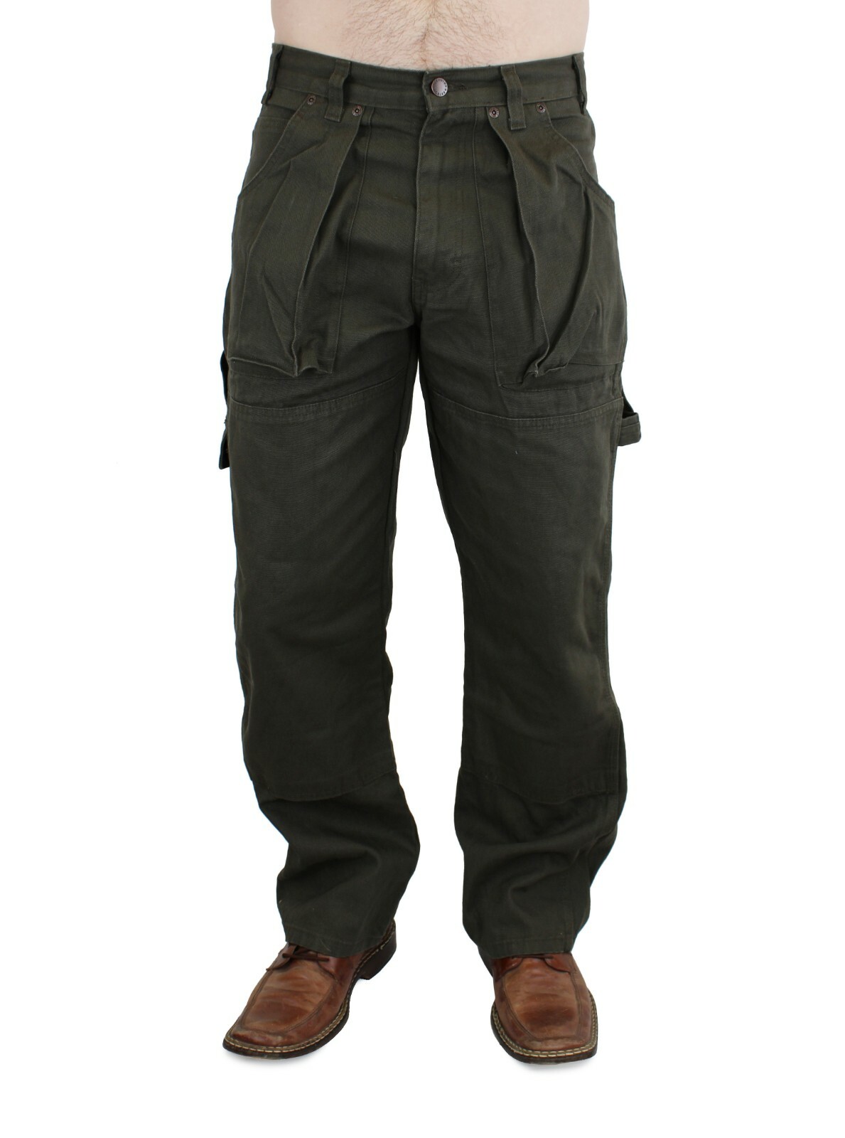 Dickies Men’s Carpenter Pants Relaxed Fit Duck Canvas 9-Pocket Straight Leg Pant