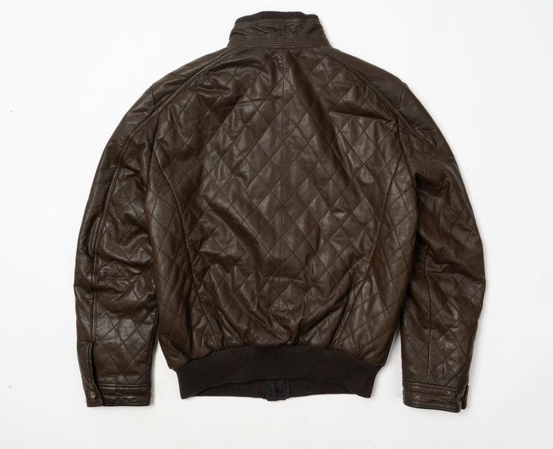 Men Brunello Cucinelli Jacket Brown Leather 40 /L