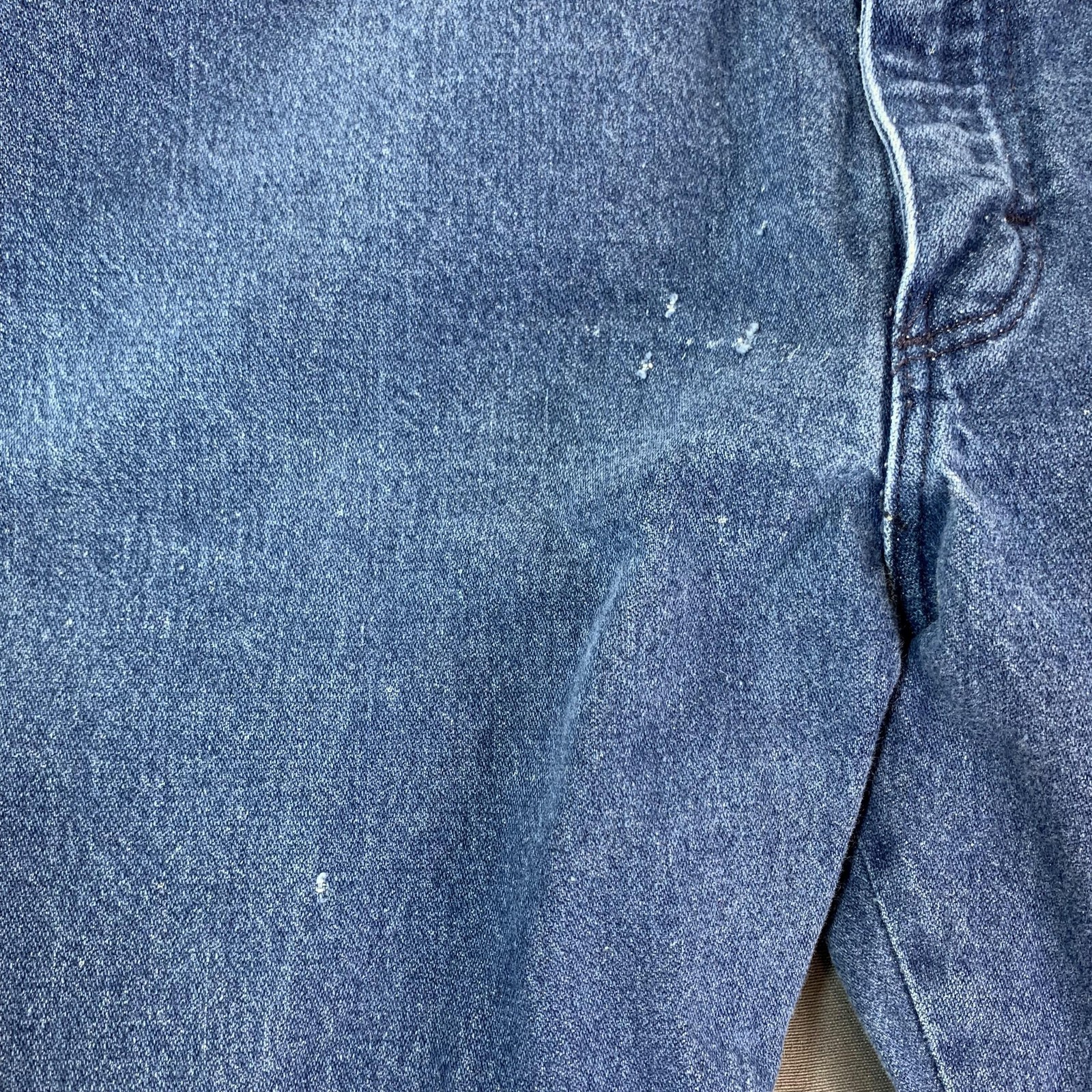 Vintage Wrangler Cowboy Cut Jeans Mens 38×32 Blue Denim 13MWZ USA Workwear