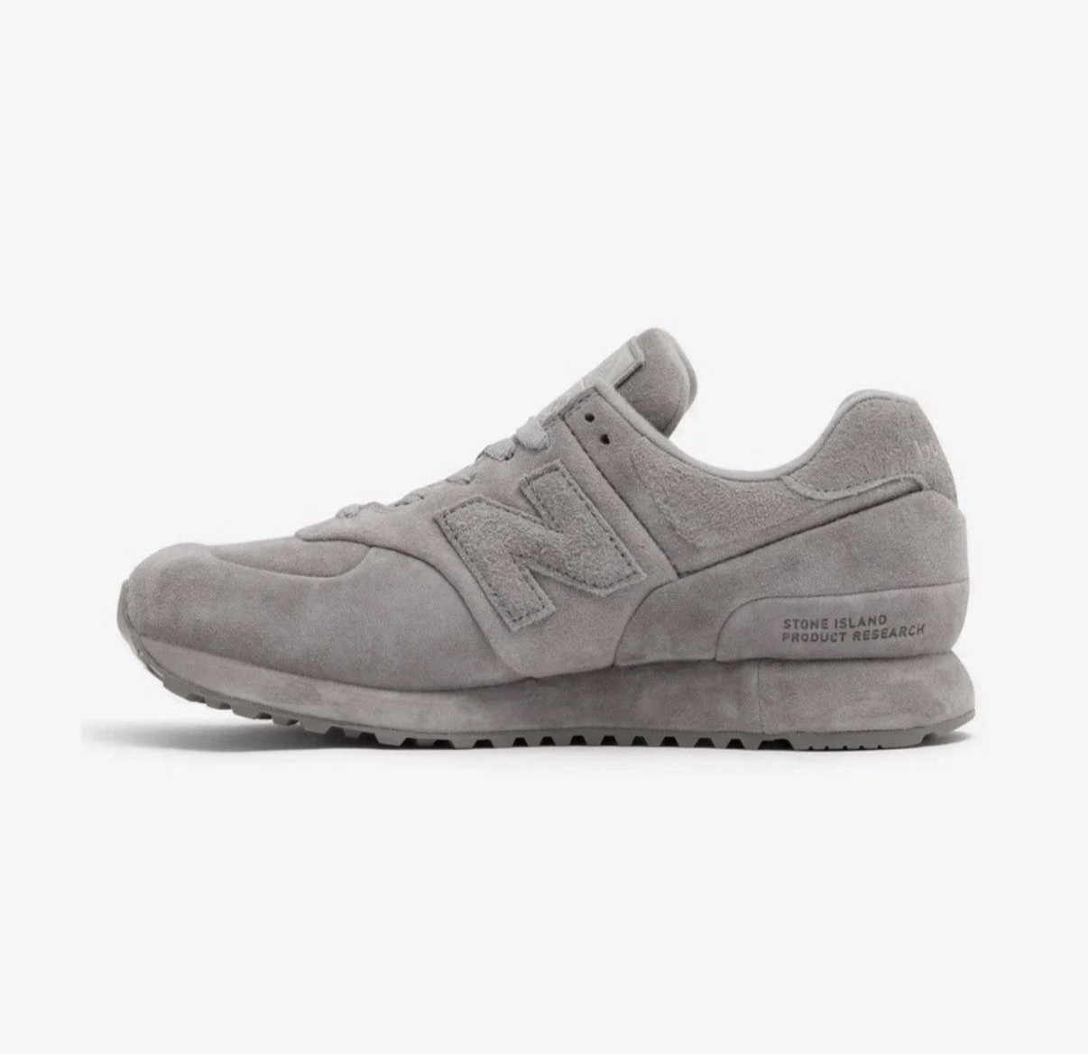 Stone Island x New Balance 574 Ghost Light Gray (2026) Men Size 12 U574BSSG.