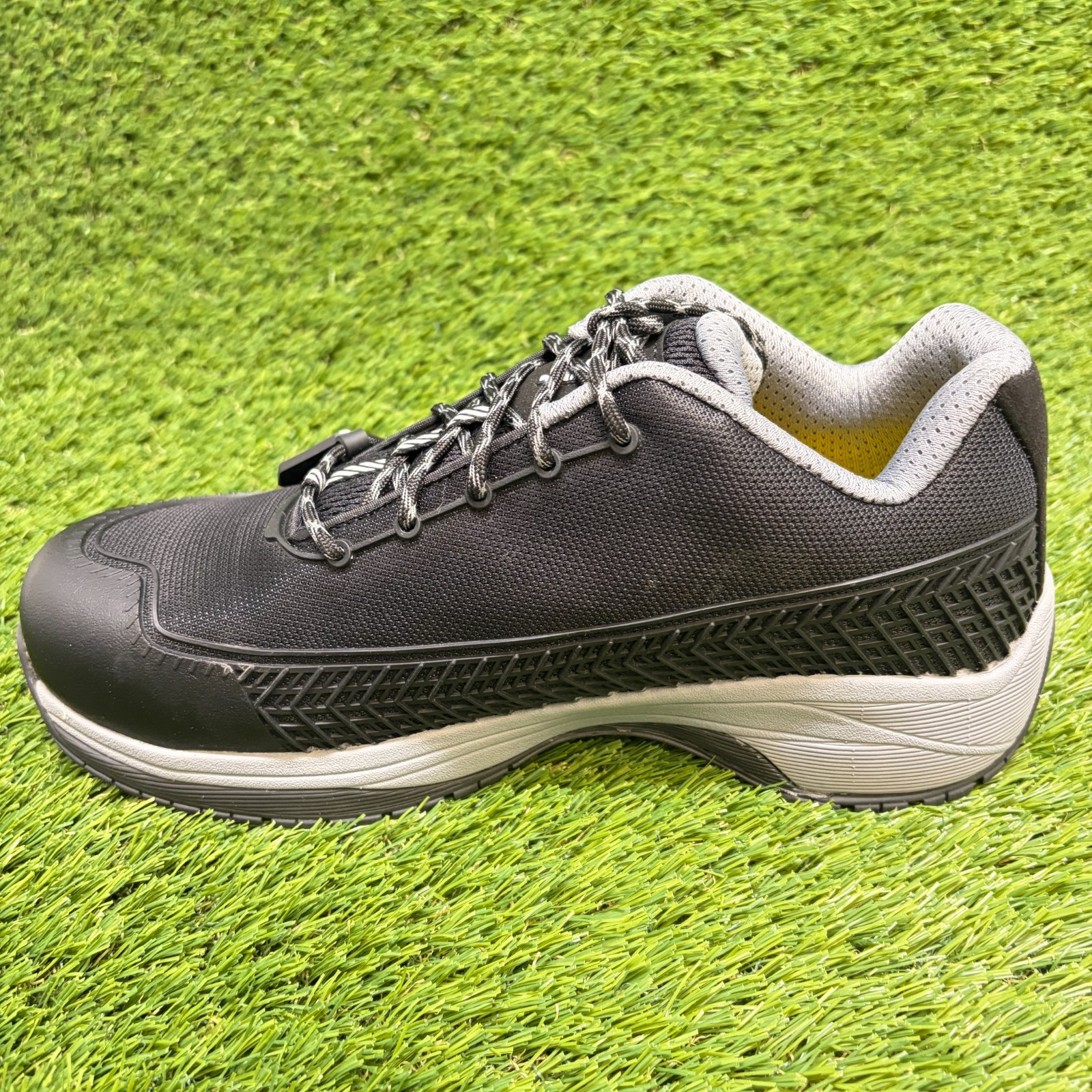 Michelin Latitude Tour Mens Size 9.5 Black Gray Alloy Toe Safety Work Shoes